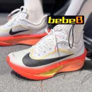 耐克（NIKE）bebe8 耐克 ZOOM Fly 6 男女子運動跑鞋 氣墊馬拉松長跑 跑步鞋 白橙IB6657-108 47.5