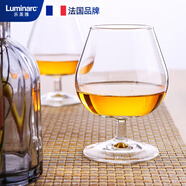 樂(lè)美雅（Luminarc）白蘭地杯洋酒杯啤酒杯紅酒杯葡萄酒杯威士忌杯玻璃杯干邑250ml*6