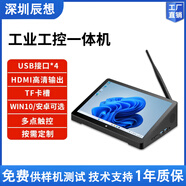 辰想三防H10PRO 10英寸工業(yè)一體機(jī)迷你掌上電腦斜面盒式電容平板電腦N100安卓Windows系統(tǒng)工控觸摸屏壁掛式 10英寸 英特爾N100 Win系統(tǒng)【升級款】 16G+128G