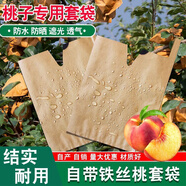 梨子套袋蘋(píng)果套袋桃子黃桃石榴李子防水防鳥(niǎo)透氣枇杷專用套袋 套半斤內(nèi)/單層刀把V口內(nèi)黑/15*18 100個(gè)袋/件