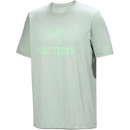 始祖鳥（ARC'TERYX）ARC'WORD LOGO 字母Logo印花圓領(lǐng)短袖T恤 男款【尺碼偏大】 原石綠/磷光綠/STONE GREEN/PHOS M