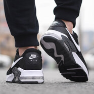 耐克（NIKE）官方艦店男鞋秋季新款運動(dòng)鞋AIR MAX氣墊鞋緩震休閑鞋跑步鞋子男 AIR MAX/黑白/嚴選正品/假一罰十 42