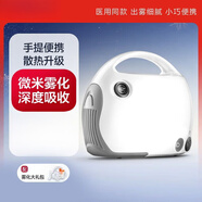 霧化器兒童成人醫(yī)用家用可調(diào)霧量空氣壓縮式霧化機吸入式化痰 普通款霧化器主機+配件套裝