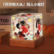 帝蘭慕【小紅書同款】莎頭組合孫穎莎王楚欽應(yīng)援周邊臥室小夜燈擺件乒乓 莎頭組合02款 USB插電款 三色小夜燈+禮盒【組裝好發(fā)