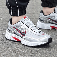 耐克（NIKE）官方艦店男鞋 2025秋季新款正品復古休閑鞋運動(dòng)鞋厚底老爹鞋子男 INITIATOR/潮流跑鞋/銀紅 41