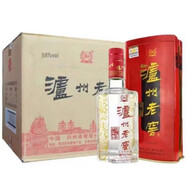 瀘州老窖瀘州（luzhou） 瀘州老窖頭曲 濃香型白酒新老款隨機發(fā)貨【喜酒】 38度500ml6瓶 六年窖頭曲鐵盒