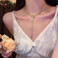 范西迪古風(fēng)配飾開(kāi)口隨意造型蛇形設計感項鏈項圈個(gè)性歐美辣妹夸張頭飾 金色蛇形項鏈(G4965)