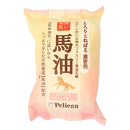 Pelican日本原裝Pelican馬油潔面皂天然美膚皂馬油肥皂 80g 超保濕無添加 80G