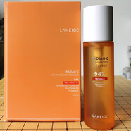 蘭芝（LANEIGE）抗氧化維C美容液VC肌底液修護精華液150mlm白s仙水送化妝棉爽膚52官方正品旗艦店化妝品護膚品七夕送禮女情人節(jié) 150g