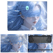 逐訊雷神獵刃S 2025款獵刃16/15電腦貼紙ZERO18Pro機身貼膜911X獵荒者外殼膜MT黑武士筆記本機身保護膜 款式-6 ABCD面+抗藍光鋼化膜+鍵盤膜