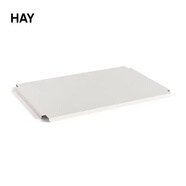 HAY丹麥HAY Colour Crate可折疊桌面收納筐莫蘭迪色系北歐簡約收納籃 53*34.5*1.5cm 蓋板- 米白色 L