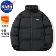 NASA MARVEL七夕情人節(jié)禮物棉服男棉衣冬季外套加厚保暖面包服運動情侶裝