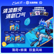 炫邁無糖口香糖 薄荷鮮果味雙盒裝28片*3 糖果零食清新口氣