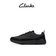 clarksClarks其樂Tri Run男士新款時髦舒適休閑厚底戶外運動鞋 黑色261852367 39