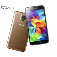 三星（SAMSUNG）適用于三星Note4原裝后蓋N9108V手機殼N9106電池蓋Note3后殼S5透明硅膠套G9008v 三星S5 后蓋【金色】 S5 三星其他型號