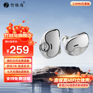 竹林鳥青鸞Z4入耳式動圈高保真HIFI有線耳機0.78雙針插孔可換線音樂發(fā)燒游戲K歌麥克風耳塞手機電腦適用 3.5mm無麥版