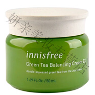 悅詩(shī)風(fēng)吟綠茶面霜新款infree精華yueshify男士女秋冬 中性、油性及混合性肌膚  老款