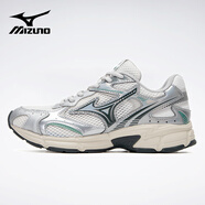 美津濃（MIZUNO）男鞋女鞋25夏季新款SPEED 2K千禧復(fù)古老爹鞋輕便透氣緩震跑鞋 21白/銀/幻銀 42 建議拍小半碼