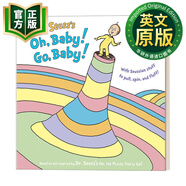 英文原版 Oh, Baby! Go, Baby! Dr. Seuss Nursery Collection 噢，去吧，寶寶！0-3歲幼兒精裝操作書(shū) Dr Seuss 英語(yǔ)啟蒙韻文繪本 蘇斯博士