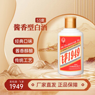 貴和泉貴州飛茅1949醬香型白酒53度糧食酒口糧酒自飲包郵 53度 100mL 1瓶