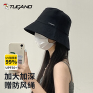 啄木鳥(niǎo)（TUCANO）防曬帽女士漁夫帽太陽(yáng)帽遮陽(yáng)帽夏季遮臉戶(hù)外涼帽防紫外線(xiàn)帽子女