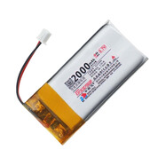 中順芯700~2000mAh 戶(hù)外照明運動(dòng)便攜設備電競醫美音響數碼相機無(wú)線(xiàn)儀器內置聚合物鋰電池3.7V 903060-2000mAh