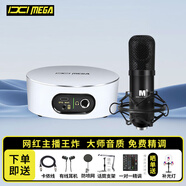 IXI MEGA M2PLUSII外置聲卡+艾肯M5麥克風(fēng)話筒套餐 直播K歌主播唱歌錄音電腦聲卡設(shè)備套裝