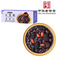 方家鋪子五黑粥1050g（175g*6） 免煮營養(yǎng)代餐早餐即食速食粥送父母禮盒