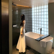 茯見(jiàn)秋冬內搭白色網(wǎng)紗吊帶連衣裙女清冷藝術(shù)裙子女純欲露背吊帶裙女 白色 M