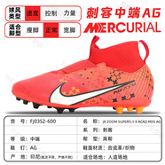 耐克（NIKE）刺客15中端AG人草短釘青少年小學生兒童男女足球鞋 FJ0352-600 32 JP200