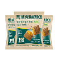 耐威克（Navarch）耐威克u先鮮肉夾心狗糧泰迪比熊小型犬通用糧試吃汪酥100g 美毛少淚痕三文魚鴨肉梨配