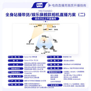 索尼 電商直播間搭建 直播帶貨設備 娛播團播綠幕服裝珠寶首飾 適配索尼相機A7C2/A7M4/A7M5等調試搭建 【適用佳能】全身站播帶貨/娛樂(lè )旗艦款相機直播方案 購直播搭建套餐享上門(mén)調試【詳情咨詢(xún)客