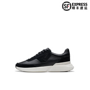 其樂(lè )（Clarks）品牌藝動(dòng).配速系列男鞋新品牛皮拼色跑鞋輕盈緩震運動(dòng)休閑鞋 黑色 40