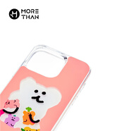 【5成新】魔贊色彩系列 iPhone 15 Pro Max 手機殼 流沙熊粉蘋(píng)果手機殼  