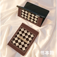 小米（MI）適用原裝ipad平板保護(hù)殼華為11保護(hù)套3air5pro9蘋果matepad10mini2小米6筆槽m6vivo4oppo聯(lián)想小新8 書本款格紋 iPad Mini4/5(7.9英寸)