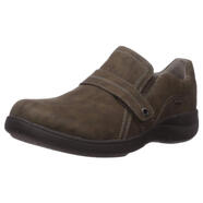 Aravon 女式 Rs 防水一腳蹬防水臺(tái) 棕色（Brown Nubuck） 6 Wide
