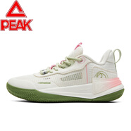匹克鴛鴦籃球鞋男鞋態(tài)極游俠2新款透氣耐磨實(shí)戰球鞋女運動(dòng)鞋 米白/綠(女款) 38