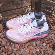 NBA VIBE-NIKE新款gt cut2代籃球鞋ZOOM全掌氣墊灰色水蜜桃實(shí)戰減震防滑運 耐克-水蜜桃內置六邊形氣墊 41