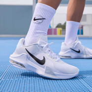 NIKE耐克男鞋夏季新款運動(dòng)鞋air max氣墊鞋緩震舒適休閑鞋跑步鞋子男 白色黑 后掌氣墊DM1124-100 42.5