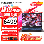 神舟（HASEE）戰(zhàn)神T8Pro/TX8游戲本 2025旗艦AIPC滿血滿功耗RTX4060 2.5K高刷電競辦公設(shè)計學(xué)生筆記本電腦 TX8R5丨i5-13500HX/4060滿功耗 【旗艦版】：16