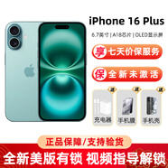 蘋(píng)果（Apple）美版機 Apple 16pro 蘋(píng)果16 iPhone16ProMax  全新后封 5G手機 iPhone16Plus 深青色6.7英寸 128GB美版有鎖 全新未激活