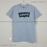 Levi'sLevis李維斯 男款大LOGO短袖T恤3LMST302CC 經(jīng)典款 灰色 3LMST302CC 均碼 尺碼偏大偏長