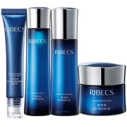 伊貝詩(shī) RIBECS化妝品護膚保濕套裝魚(yú)子蛋白緊膚液柔膚水彈力乳系列 緊膚液+乳液+面霜+眼部精華液