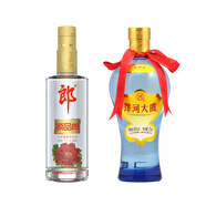 郎  金蓋順品郎 45度 480ml 1瓶+洋河大曲 42度 375mL 1瓶 口糧酒組合