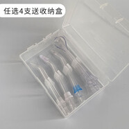 通用原裝適配優(yōu)思邁usmile沖牙器C1噴嘴博皓便攜款密浪洗牙器替換頭配件 4支 4支自選送收納盒發(fā)客服備注