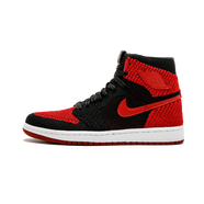 耐克（NIKE）【極速發(fā)貨】耐克 AIR JORDAN 1 GS AJ飛人女子AJ1復古潮流鞋 919702-001黑紅37.5鞋盒不完美 37.5