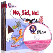 大貓英語分級閱讀 英文原版 自然拼讀 粉色B 8冊套裝 Big Cat Phoics Pink B進口原版  小學教輔