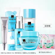 雅芳（AVON） 新活再生升級版深海修護(hù)補(bǔ)水保濕滋潤緊致護(hù)膚套裝中秋節(jié)日送禮 深海潔面+水+精華+面霜+彈力眼霜