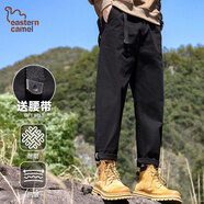 東方駱駝（EASTERN CAMEL）休閑褲男夏季戶外運(yùn)動美式工裝褲錐形寬松束腳長褲子男