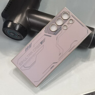 三星（SAMSUNG）【原裝品質(zhì)】新款適用三星S24Ultra手機殼5G防摔S23Ultra亮面時尚 【AG工藝】鈦灰色-裸機手感 SM-S23Ultra